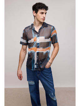 FREAKINS - Shaded Mesh Shirt