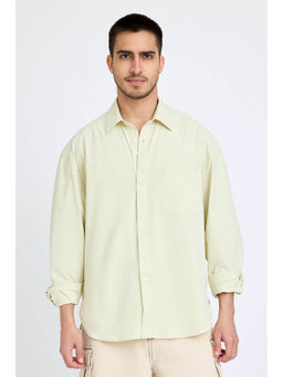 FREAKINS - Lemon Stiff-Collar Shirt