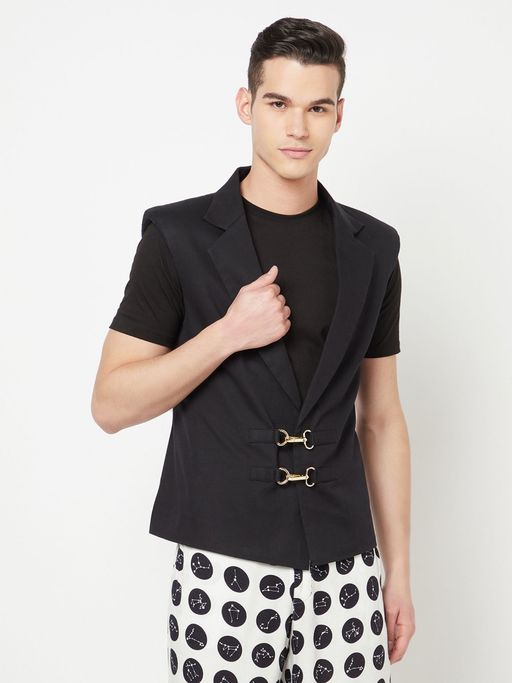 CRIMSOUNE CLUB Black Men's Blazer