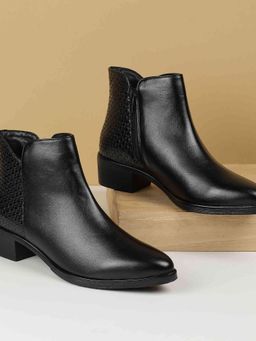 Mochi - Women Black Casual Boots
