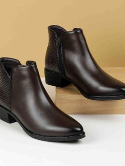 Mochi - Women Brown Casual Boots