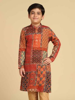 KISAH - Multi-Color Printed Kurta
