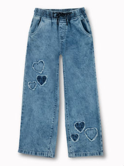 Gini & Jony - Girls Blue Washed Denim Jeans