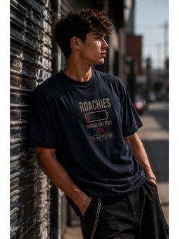 Bene Kleed - Men Printed Oversized Fit Cotton T-Shirt