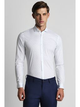 Peter England - Men White Super Slim Fit Formal Shirt