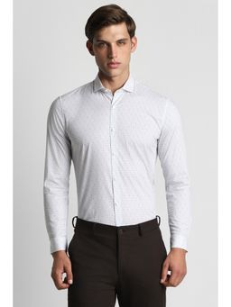 Peter England - Men White Super Slim Fit Formal Shirt