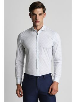 Peter England - Men White Super Slim Fit Formal Shirt