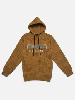 CRIMSOUNE CLUB - Boys Mustard Global Care Hoodie