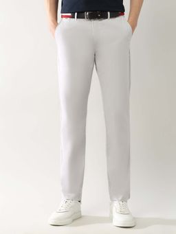 Arrow Sports - Men Grey Regular Cotton Casual Trouser