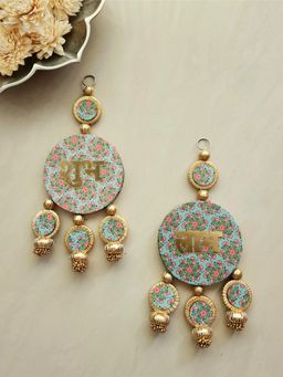 Forestkraft - Shubh Laabh Latkan For Main Door I Blue