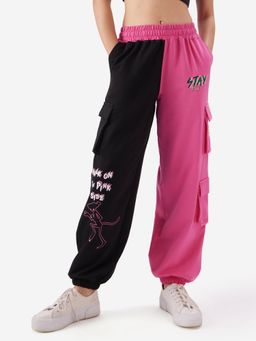 The Souled Store - Official Walk On The Pink Side Women Joggers