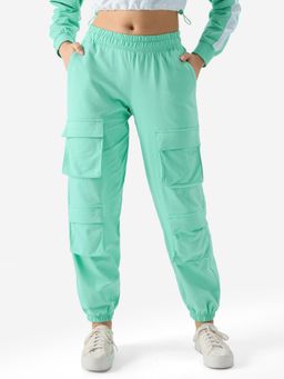 The Souled Store - Original Applemint Utility Women Cargo Joggers