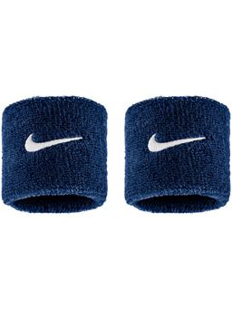 Nike - Unisex Navy Blue SWOOSH CLASSIC WRISTBANDS (Pack of 2)