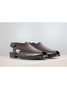 PRIVO - Brown Solid Sandals