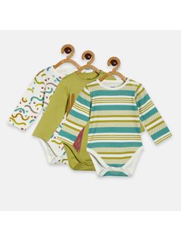MINI KLUB - Baby Boys Multi Body Suit (Set of 3)