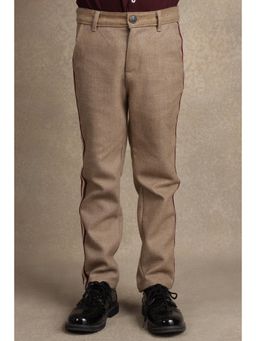 One Friday - Kids Boys Beige Stripes Trouser