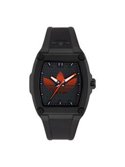 adidas Originals - Men Black Tonnueau Dial Wrist Watch - AOFH25509 (M)