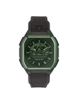 adidas Originals - Men Grey Square Dial Wrist Watch - AOFH26018 (M)