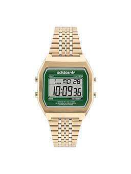 adidas Originals - Men Gold Rectangular Dial Wrist Watch - AOST22071 (M)