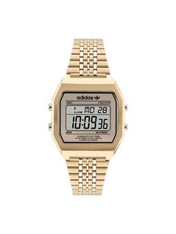 adidas Originals - Men Gold Square Dial Wrist Watch - AOST22074 (M)