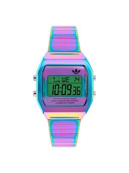 adidas Originals - Men Purple Octagon Dial Wrist Watch - AOST24057 (M)