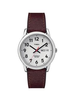 Timex - Men White Round Dial Wrist Watch - T20041 (M)