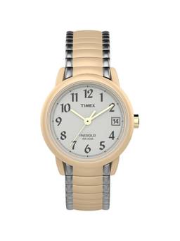 Timex - Women White Round Dial Wrist Watch - T2H491 (M)