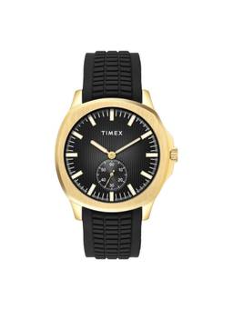 Timex - Men Black Round Dial Wrist Watch - TWEG352SMU03 (M)