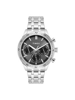 Timex - Men Black Round Dial Wrist Watch - TWEG354SMU01 (M)