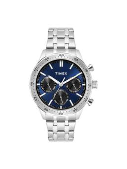Timex - Men Blue Round Dial Wrist Watch - TWEG354SMU02 (M)