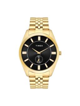 Timex - Men Black Round Dial Wrist Watch - TWTG104SMU10 (M)