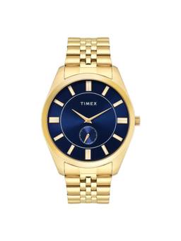 Timex - Men Blue Round Dial Wrist Watch - TWTG104SMU11 (M)