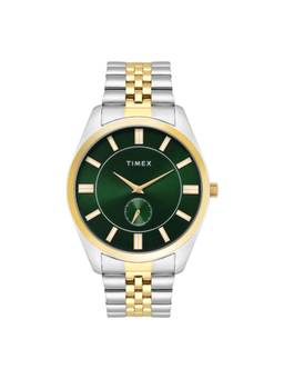 Timex - Men Green Round Dial Wrist Watch - TWTG104SMU12 (M)