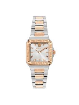 Versace - Women Silver Square Dial Wrist Watch - VE5G00426 (M)
