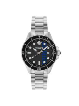 Versace - Men Black Round Dial Wrist Watch - VE5J00326 (M)