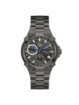 GC - Men Black Round Dial Wrist Watch - Y24023G5M (M)