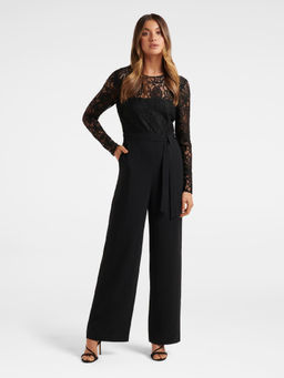 Forever New - Madeline Lace Bodice Jumpsuit