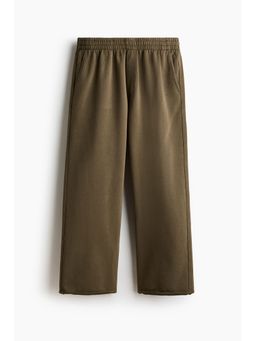 H&M - Men Brown Relaxed Fit Cotton Sweatpants