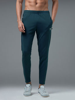 Technosport - Men Solid Slim Fit Sports Trackpants with TECHNO DRY