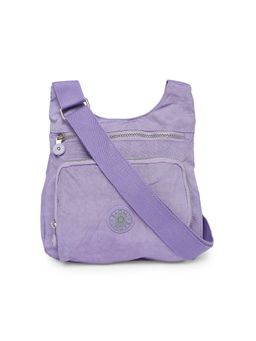 Baomi - Crinkle Range Light Purple Color Soft Case Nylon Sling Bag - Ba-9288031006
