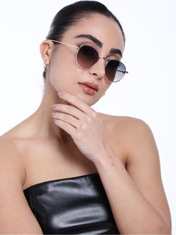 Twenty Dresses by Nykaa Fashion - Uv Protected Lens Black Sunglasses