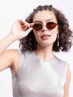 Twenty Dresses by Nykaa Fashion - Uv Protected Lens Brown Sunglasses