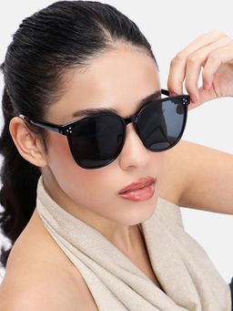 Twenty Dresses by Nykaa Fashion - Uv Protected Lens Black Sunglasses