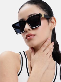Twenty Dresses by Nykaa Fashion - Uv Protected Lens Black Sunglasses