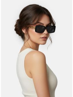 Twenty Dresses by Nykaa Fashion - Uv Protected Lens Black Sunglasses