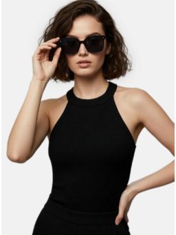 Twenty Dresses by Nykaa Fashion - Uv Protected Lens Black Sunglasses