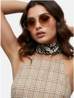 Twenty Dresses by Nykaa Fashion - Uv Protected Lens Brown Sunglasses