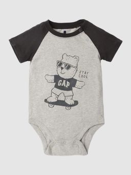 GAP - Boys Color-Block Round Neck Bodysuit