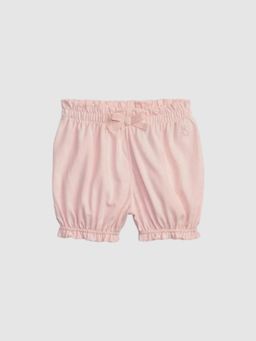 GAP - Girls High-Rise Regular Fit Shorts - Pink