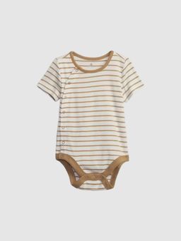 GAP - Boys Striped Round Neck Bodysuit